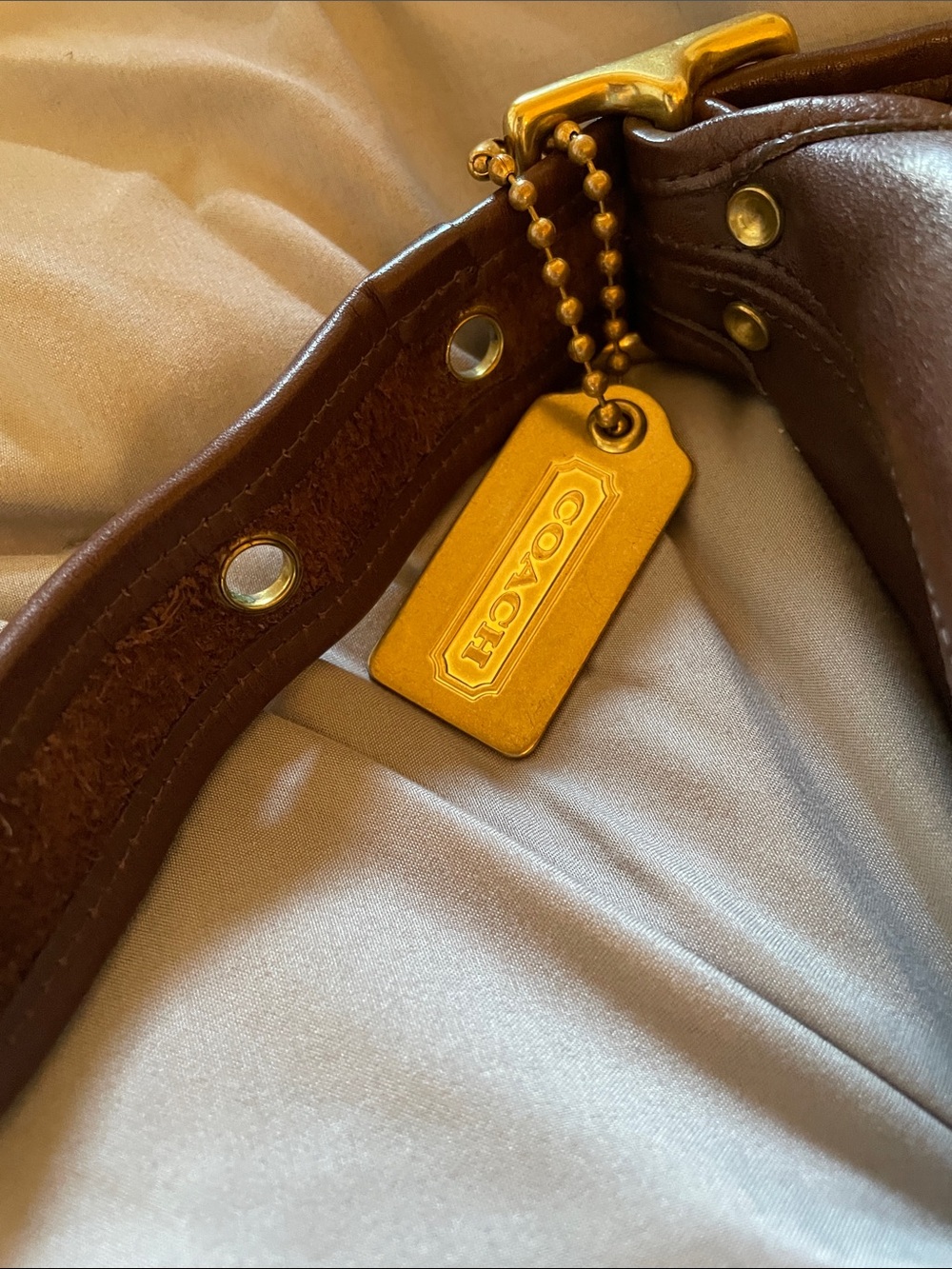 Coach Leather Bucket Bag - Picture 3 of 8